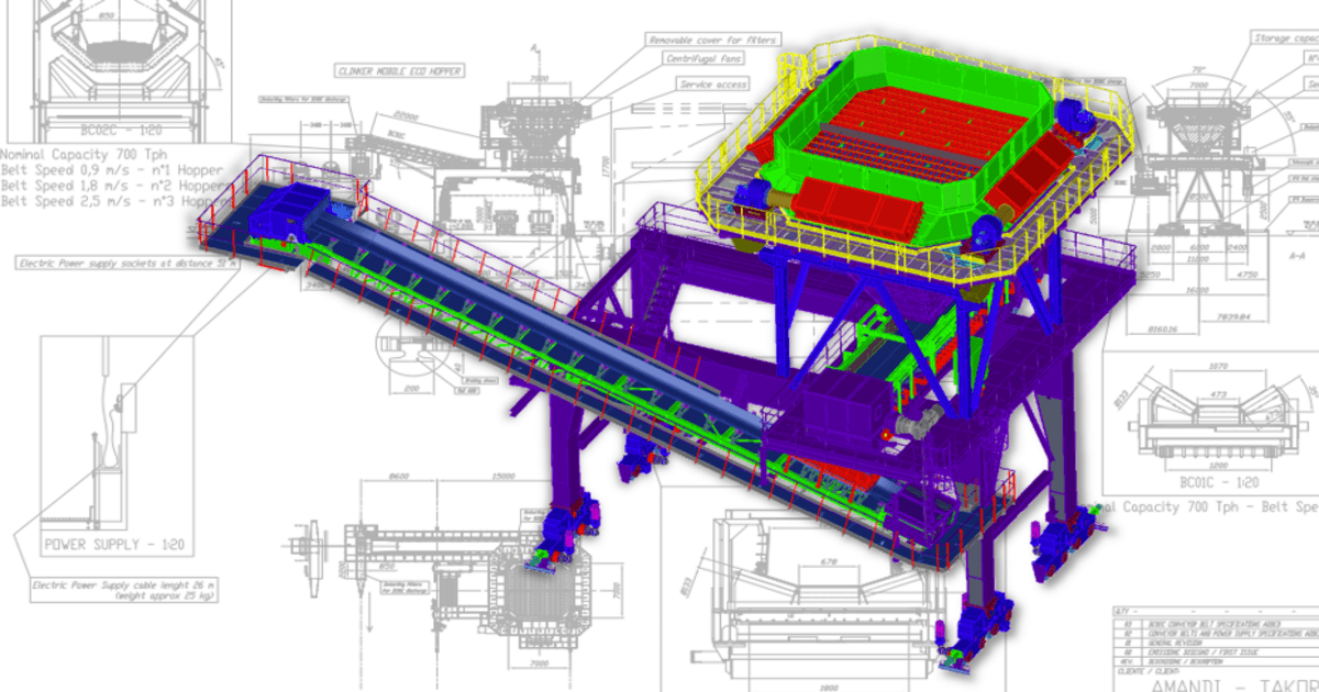 “ECO-HOPPER” Mobile Hopper 700 Tons/h